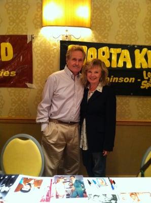 Mark Goddard & Marta Kristen stars of TV's "Lost In Space"