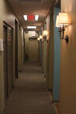 Our main clinical hallway