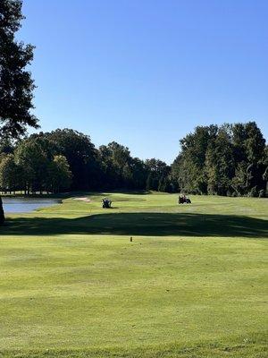 First tee box.