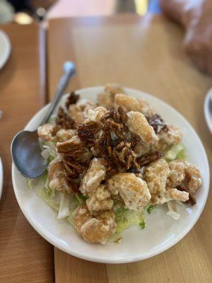 Honey walnut shrimp