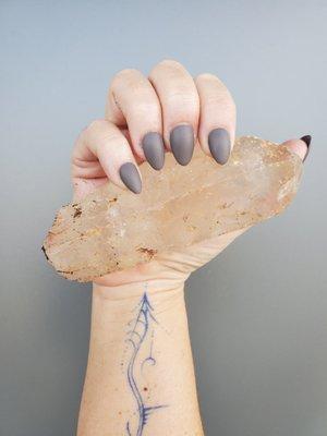 My nails are so pretty... oh and the crystal is pretty amazing too!