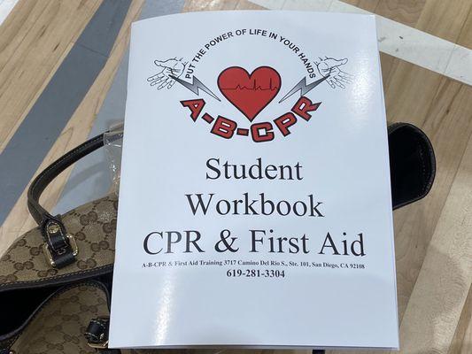 A-B-CPR and First Aid Training