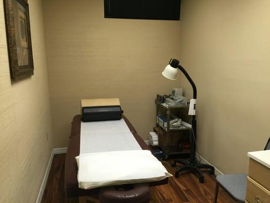 Acupuncture room.