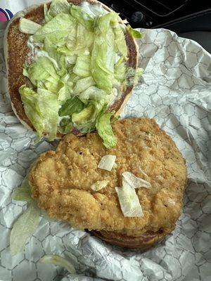 Chicken Sandwich - not that great