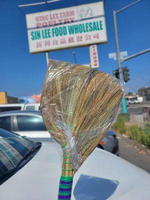 Asian broom $2.99 best deal that you can find in San Diego