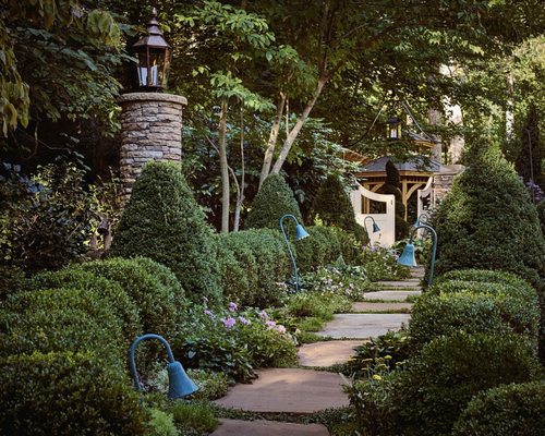 Column, Stepping Stones, Landscaping