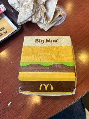 Looks like a real Big Mac...