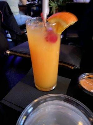 on the rocks rum punch