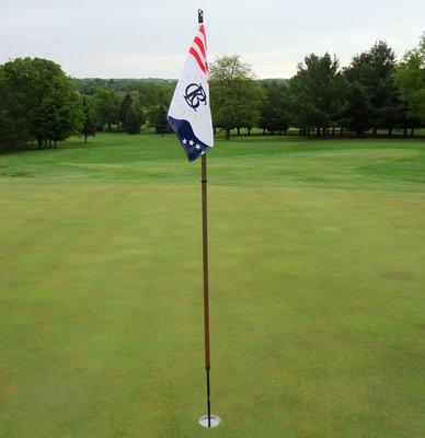 #18 with the Fourth of July flag!