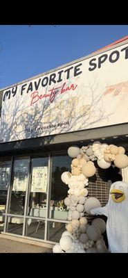 Grand opening My Favorite Spot beauty bar