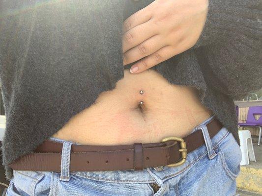 Naval piercing