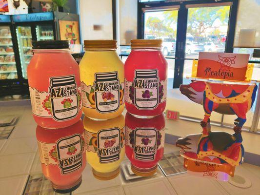 Az Lemonade Stand lemonade packs a punch, and comes in 9 total flavors!