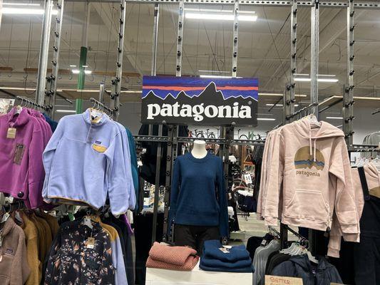 Patagonia hoodies and jackets