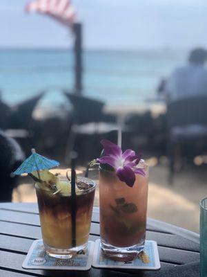 Mai Tai and Guava Mojito