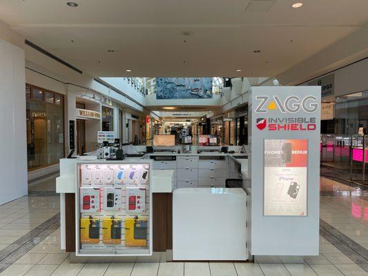 Store Interior of ZAGG Stonebriar Mall TX