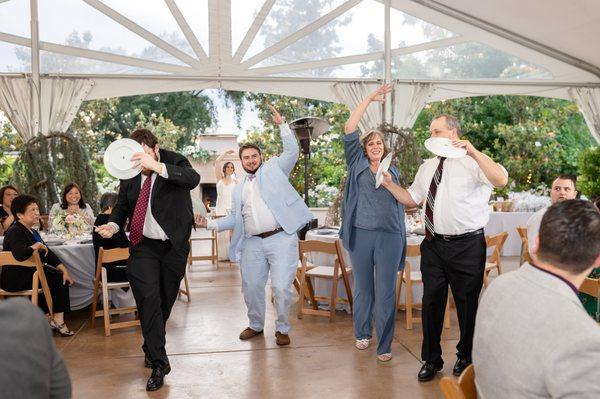 "Dancing to the buffet line" was the highlight of the evening for many of our guests.