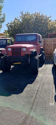 My 1990 Wrangler.