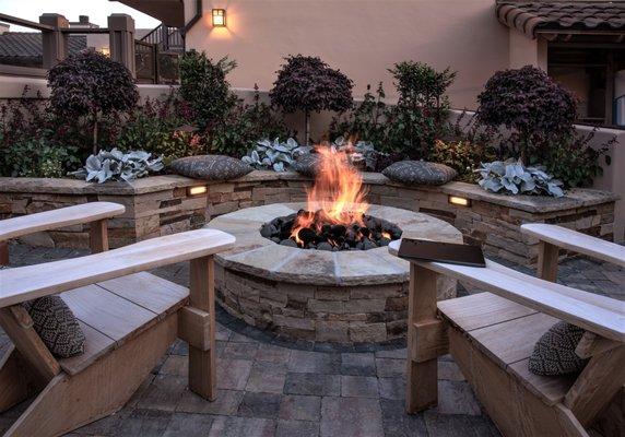 Accessible outdoor patio