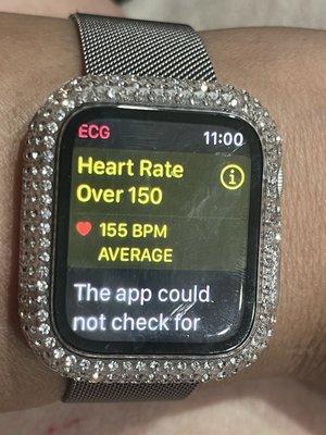 My heart rate