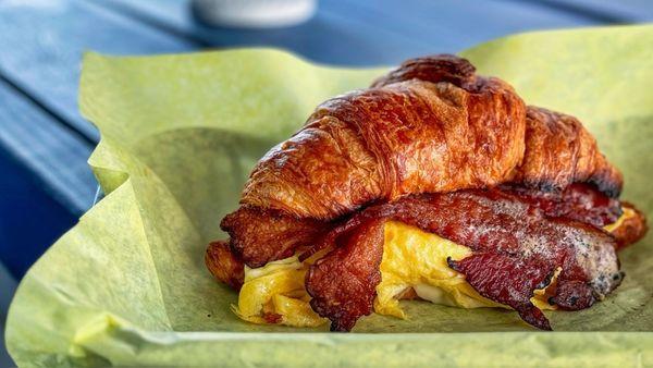 Bacon, Egg, Cheese Croissant