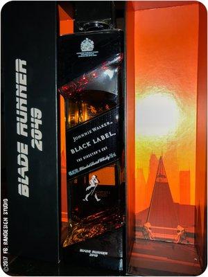 How can you resist?  So nice that BevMo carries limited edition Black Label, like this Blade Runner 2049 tribute.