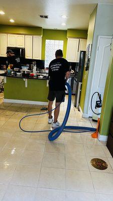 Grout cleaning