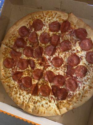 Thin Crust Pepperoni