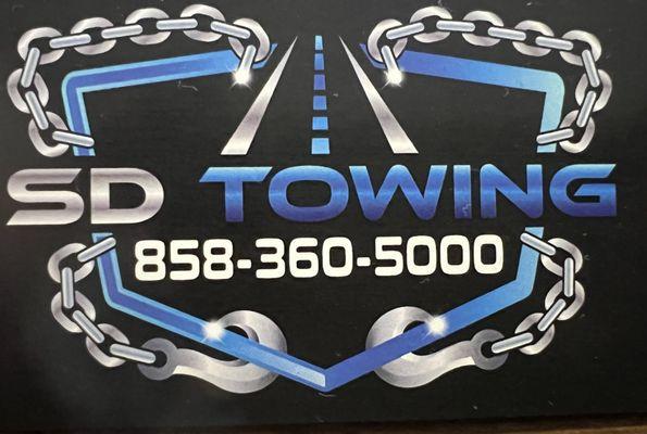 SD Towing logo