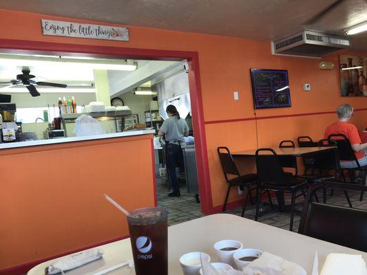 Dining area