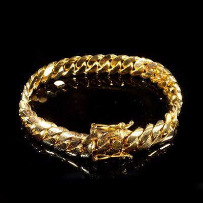 Cuban link bracelet