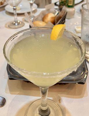 Lemon drop martini.