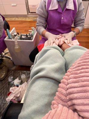 Wow! Those foot massages are amazing! I feel brand new