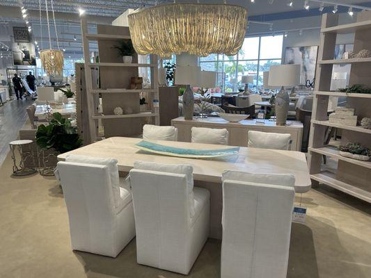 Next dining room. Their accessories are out of this world. So pretty.