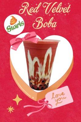 Red Velvet Boba (seasonal)