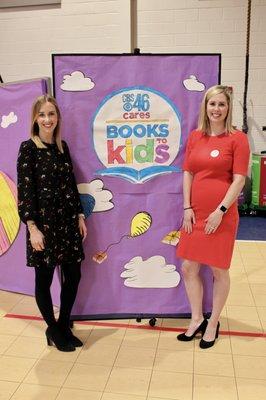 Our partnership with CBS's #BooksToKids program helps promote literacy across the state of Georgia!