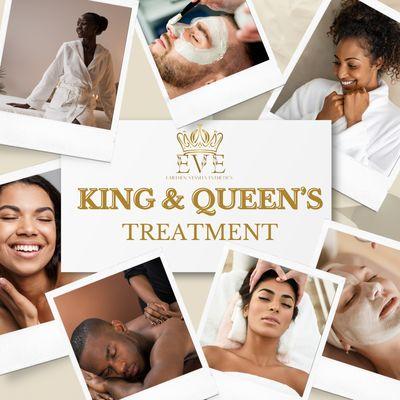 King and Queen's Treatment, a Valentine special because you deserve the royalty treatment.