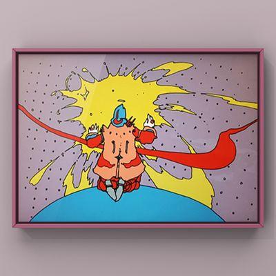 Entering a New State by Peter Max