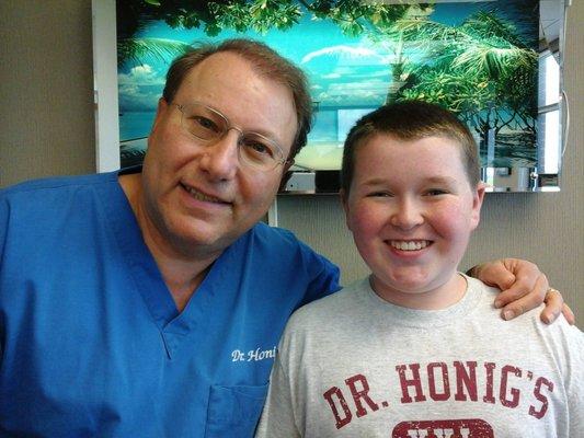 Dr Honig and Jase - another amazing smile!