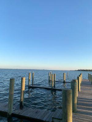 The dock you can walk out on for pictures or just to simply enjoy nature :))