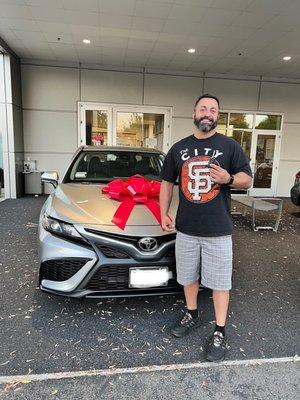 2023 Toyota Camry purchased new at Livermore Toyota.