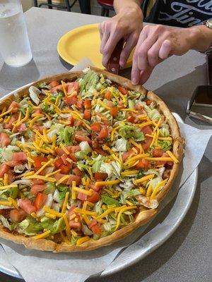 Taco Pizza