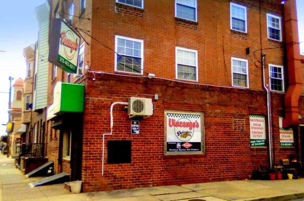 Vincenzo's corner deli in the heart of South Philly