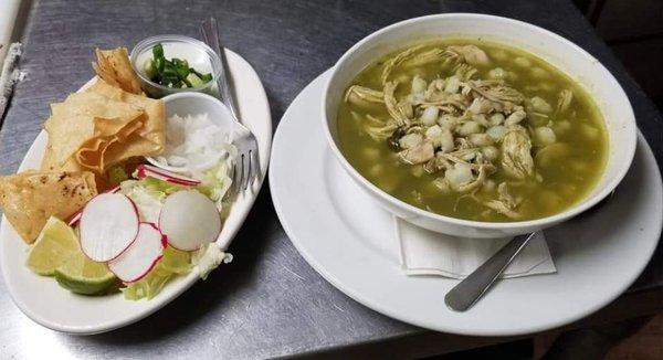 Chicken pozole