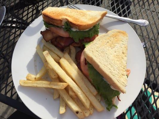 BLT with fries