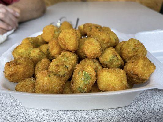 My fave, fried okra