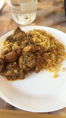 Chicken biriyani was BOMB!! So gooddd! The chicken curry wasn't so bad, a little on the oily side though. $10 buffet.