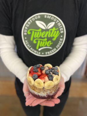 Traditional Açaí Bowl.