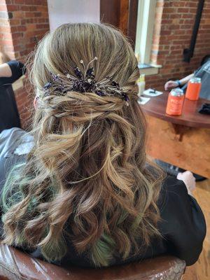 Wedding guest Updo