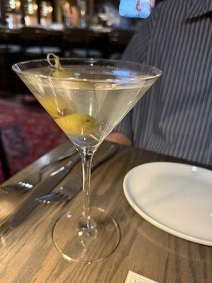 Dirty martini