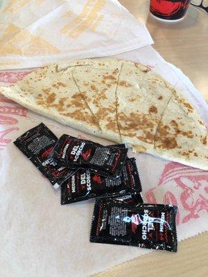 Spicy Jack quesadilla